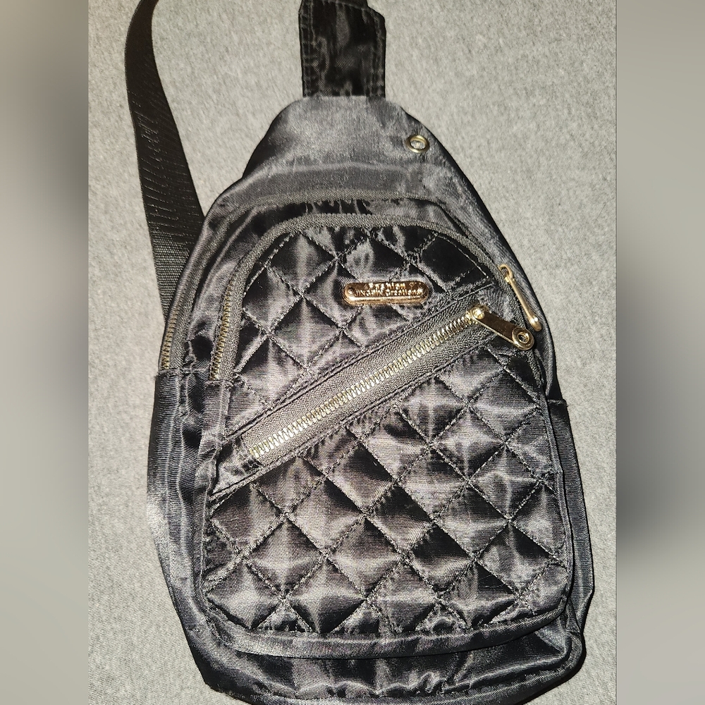 Black Quilted Mini Bag